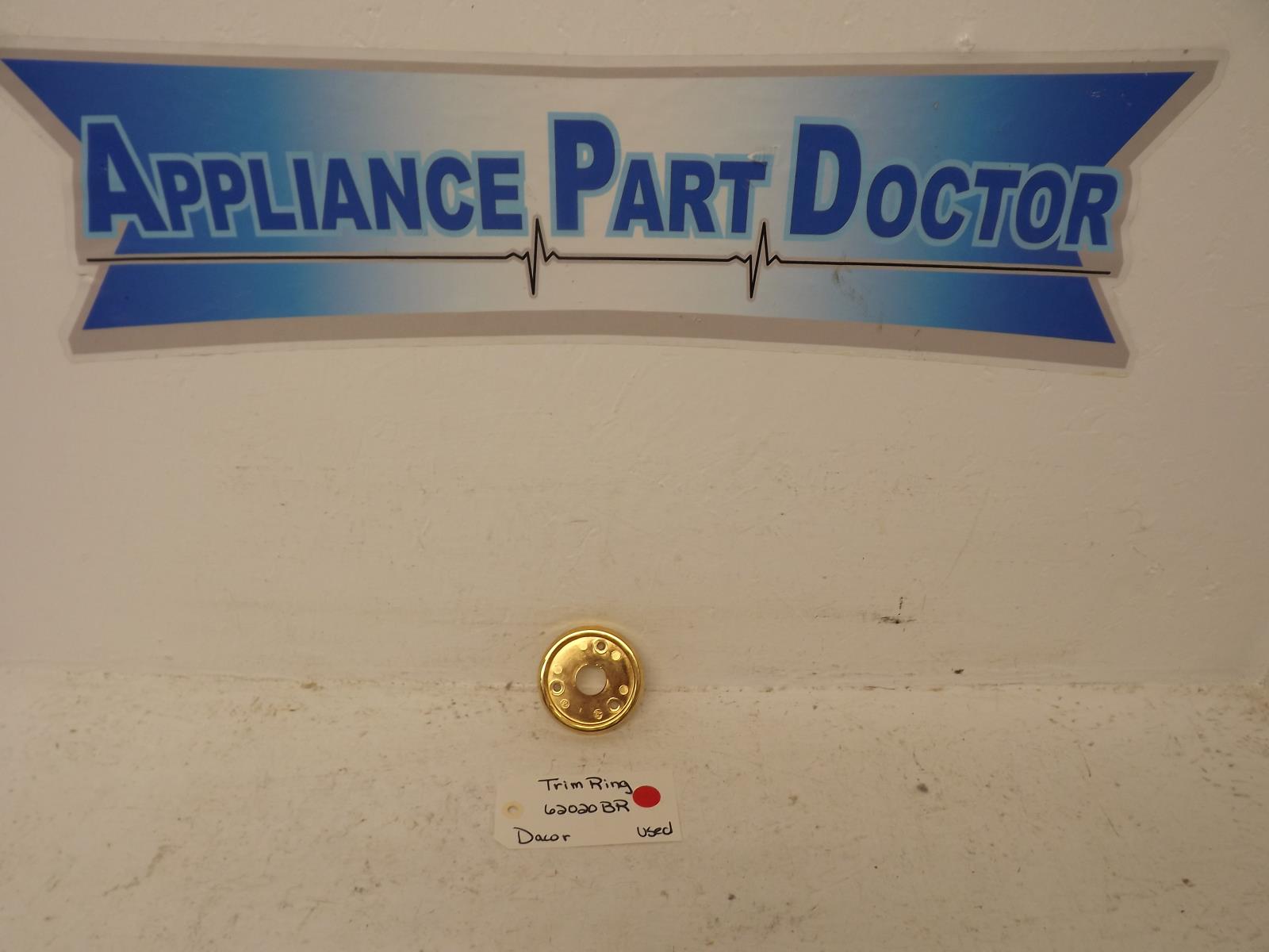 Dacor Range 62020BR Trim Ring Used Dacor Range 62020BR Trim Ring Used